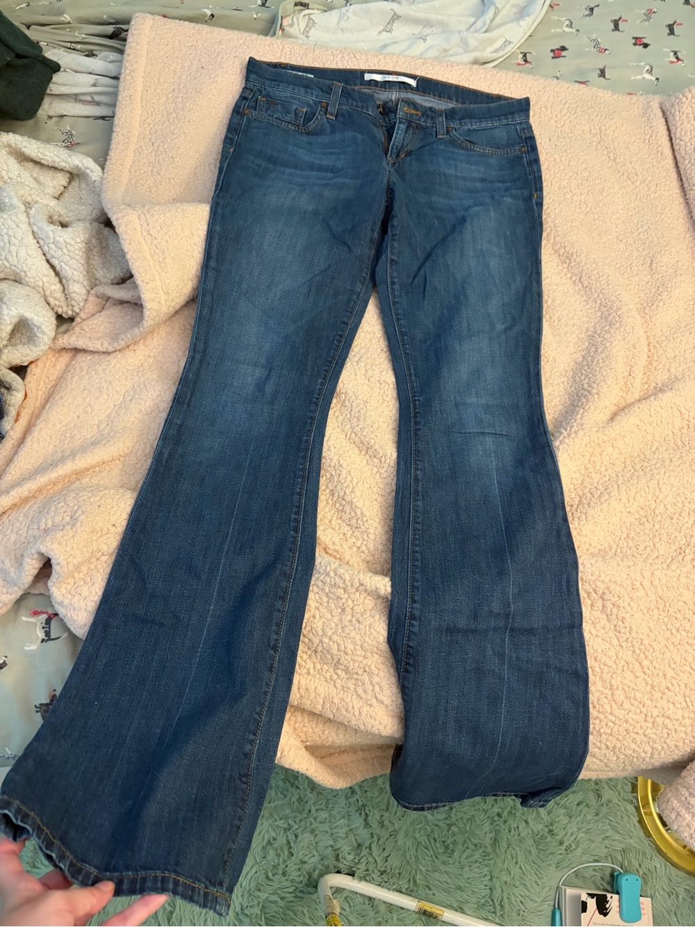 Joe's Jeans Dark Blue Flare Jeans